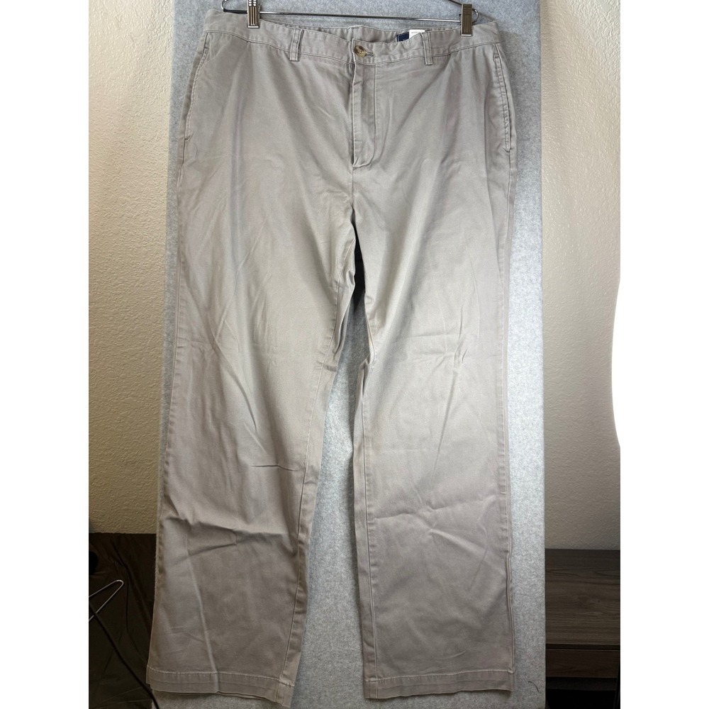 Vineyard Vines Mens Breaker Pants Gray Khaki Chino Stretch 1P1100 38x32